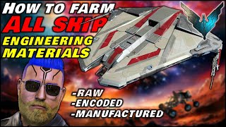 The Fastest Way to Farm All Ship Engineering Materials in Elite Dangerous - Raw Encoded Manufactured screenshot 4