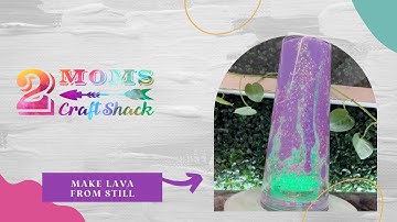 How to Make Lava from Still Solution