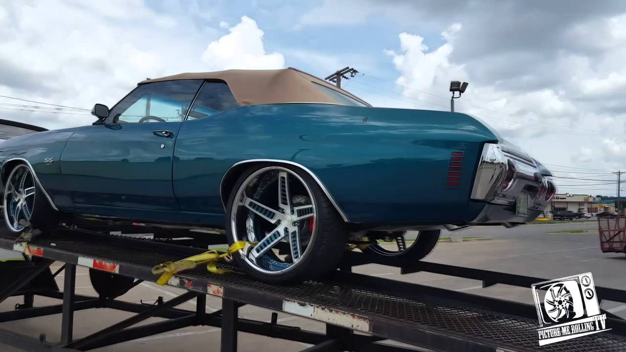 Unloading Chevelles on Amani Forged Wheels after a Car Show at Big Boys Customs!