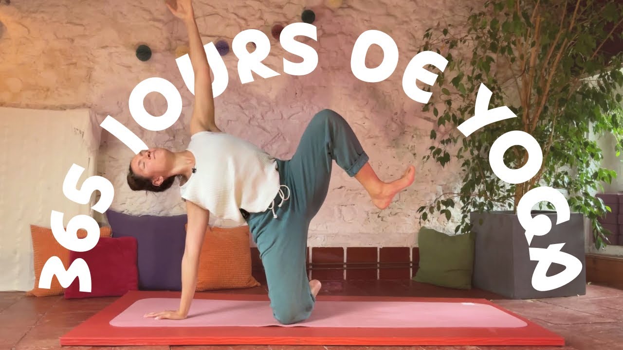 365 Jours de Yoga avec Marie | S01E149 | Renforcement et étirement doux ...