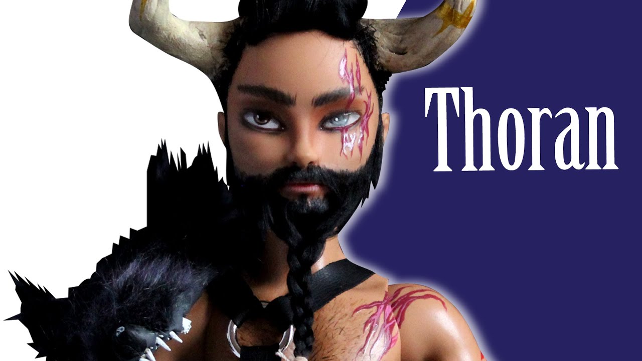 Doll Repaint: Barbarian King | Ever After High Custom