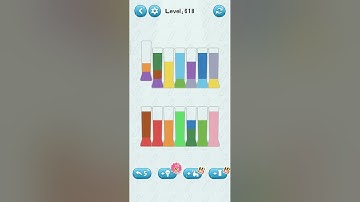 water sort jigsaw puzzle game level 618 numpuz android iOS games All level Gameplay funny gaming