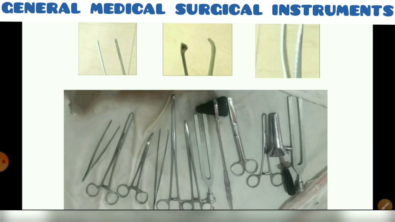 nursing online classes 3)general medical surgical instruments YouTube