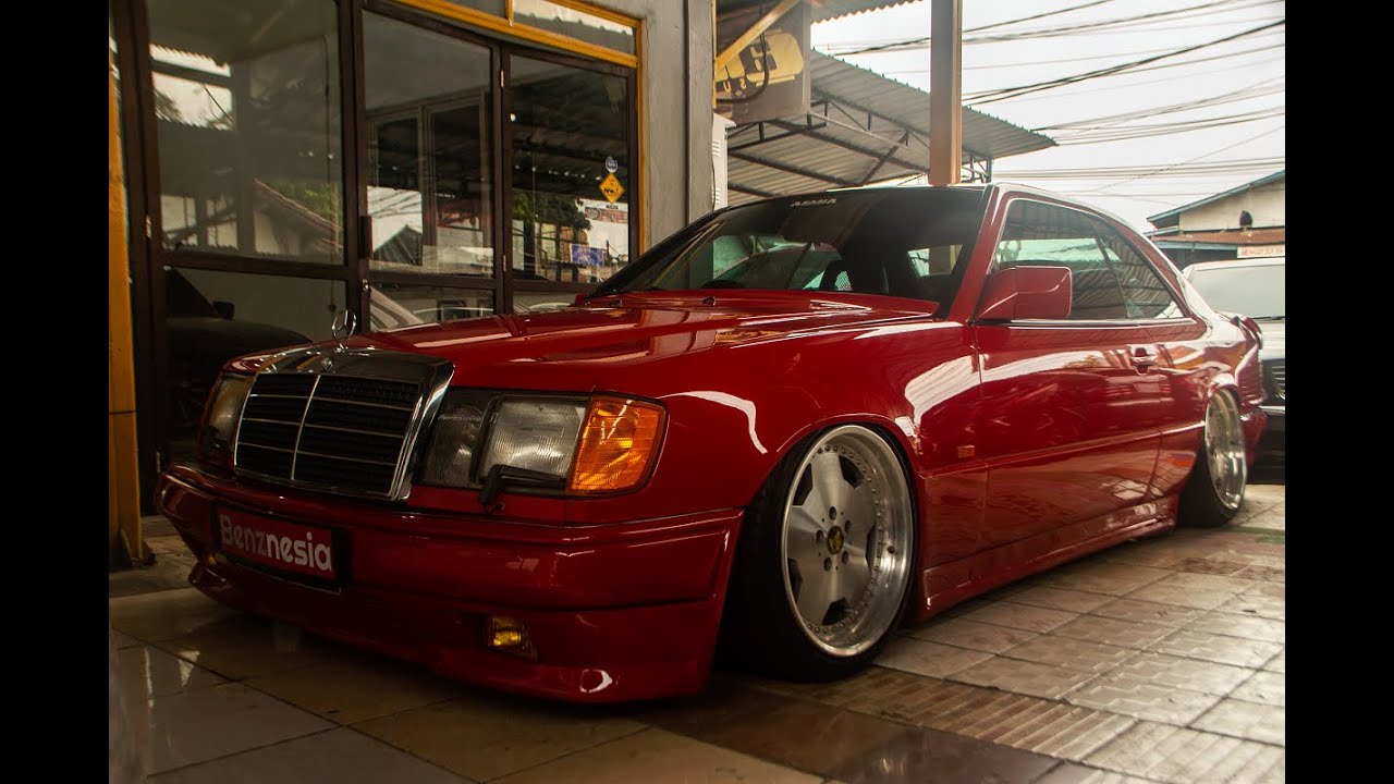 Our Garage 2 Mercedes Benz W124 300CE (C 124) Air Suspension YouTube