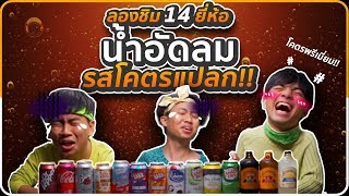 วิทยาศาสตร์น่ารู้ : ลองน้ำอัดลม 14 ยี่ห้อ รสโคตรแปลก!! - BUFFET