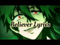 اغنية اجنبية Believer AMV مترجم بدون موسيقى 