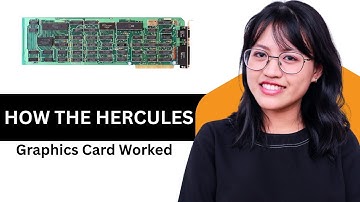 How the Hercules Graphics Card Worked; Computer History Explained