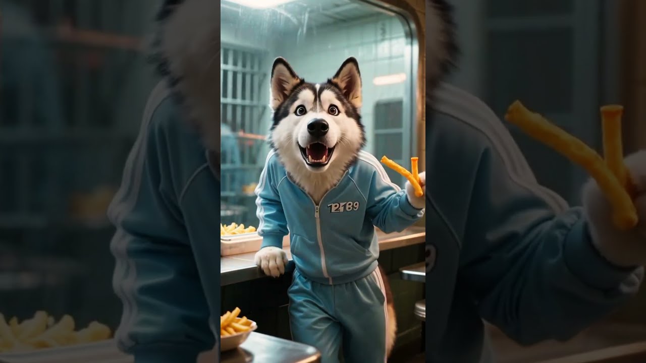 Why Did The Dog Think Of This Method Washing Dishes Funny Cute Animals Animation
