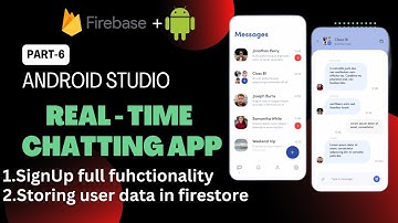 Real-Time Chatting App | Part #6|Signup & Firestore |Android Studio| Chatting App #mstore