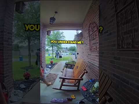 Bully chases kid into his Friends house… ??