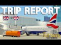 Roblox PTFS Tripreport | Manchester to London Heathrow | Airbus A320 (Real Sounds 🔊)
