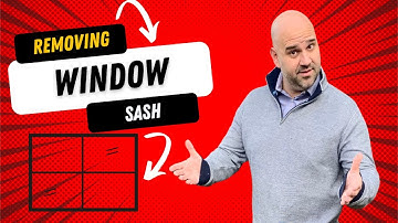 Window Cleaning - How to open window to clean the outside AND remove the Sash