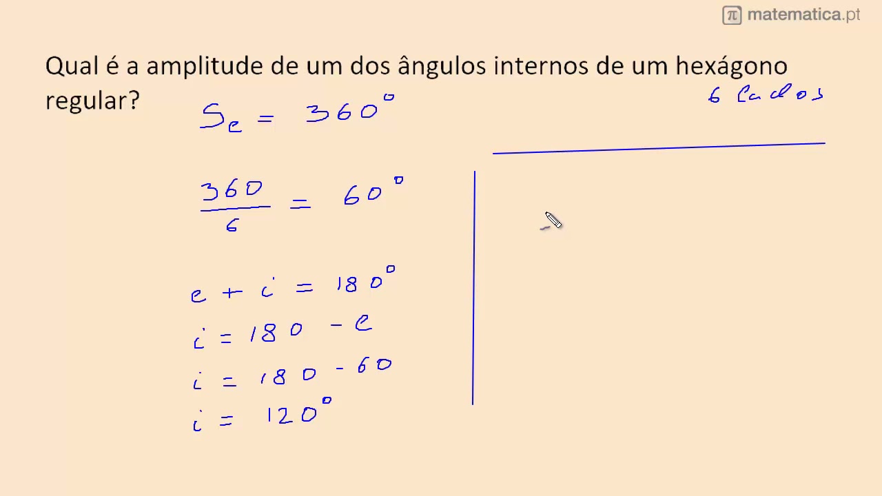 ÂNGULO INTERNO de um POLÍGONO \Prof. Gis/ #08 