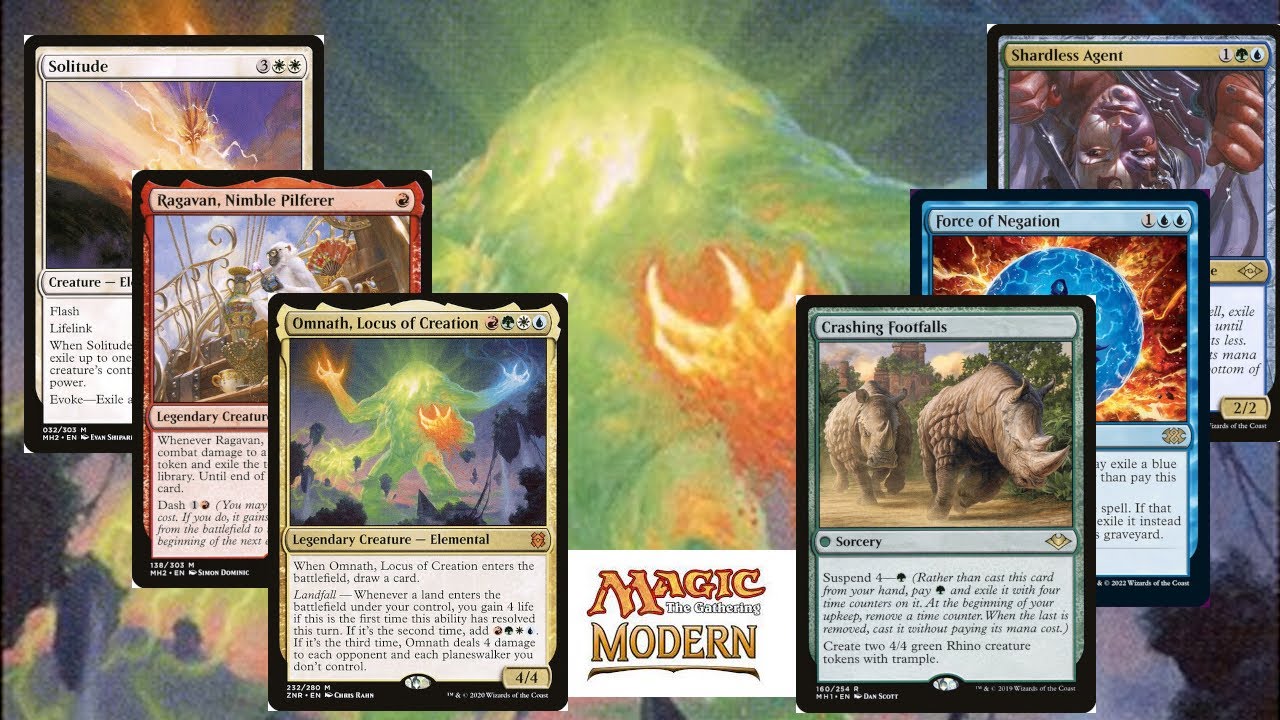 Crashing Footfalls vs 4c Omnath Modern FNM 101422 YouTube