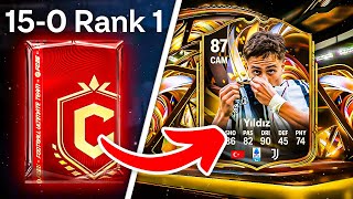 картинка: 4x НАГРАДЫ 1-ГО РАНГА 15-0 CHAMPS! 😱 FC 26 Ultimate Team