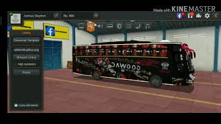 Komban dawood in BUS SIMULATOR INDONESIA | how to change the skin of bus | A video by JOSHUA STEPHEN