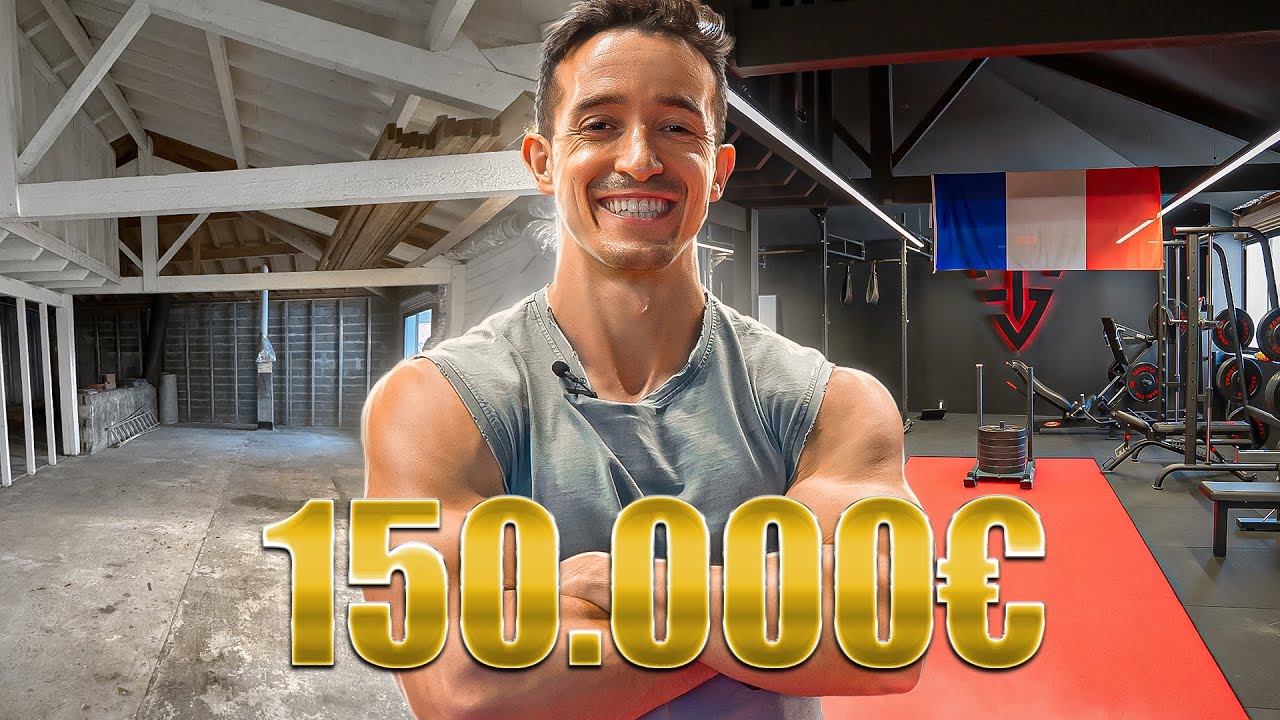 MA SALLE DE SPORT À 150 000€ !!
