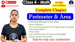 Perimeter & Area, Class 4 Math | Complete Chapter | CBSE / NCERT #class4math #education