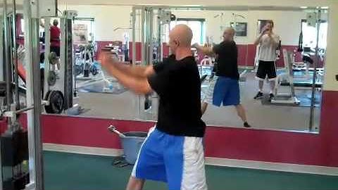 Self Made Exercise Index:  Standing Cable Twists (High to Low)