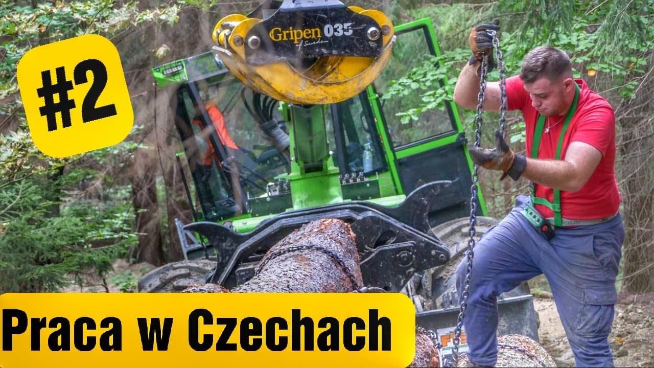 Praca w Czeskich lasach #2 || Żaba i zgubiony łańcuch || Okiem ZULa