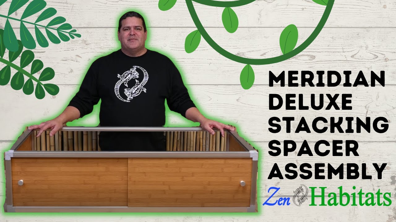 Meridian 4'x2' Deluxe Stacking Spacer Assembly Zen Habitats YouTube