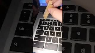 How To press the "esc" key with a close pin