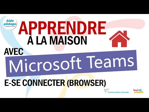 Teams E-Se connecter sans Teams installé - Élèves et parents