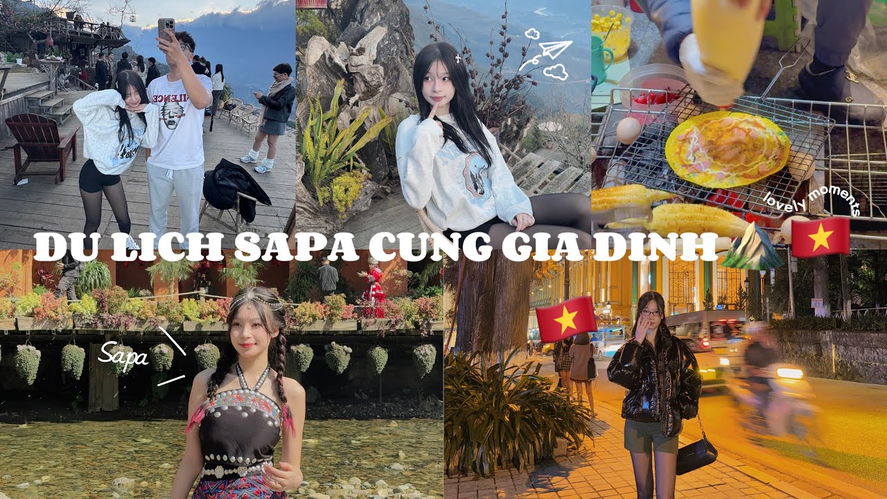 [VLOG] DU LỊCH 3 NGÀY 2 ĐÊM Ở SAPA CÙNG GIA ĐÌNH🇻🇳⛰️ (Ah Young về Việt Nam)