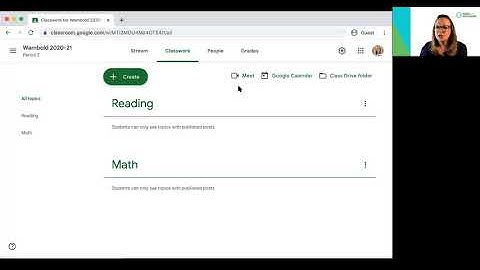 LMS 101 - Google Classroom: Classwork Tab