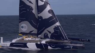 SAILING  | ⛵ Le Maxi-Trimaran Gitana 17 Vole - LE HAVRE Bretagne Tele