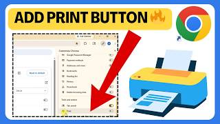 How to Add a Print Button to Google Chrome (Step-by-Step Guide)