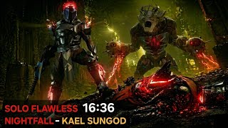 Solo Flawless Wretched Eye… Hardest Nightfall in Destiny 1 | No Cheese (16:36)