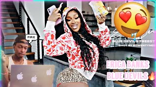 Erica Banks - Blue Devils 🔥 (freestyle🔥) ￼ this is the one I will play a lot.  No cap ￼