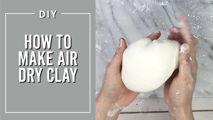 how to make soft clay without glue