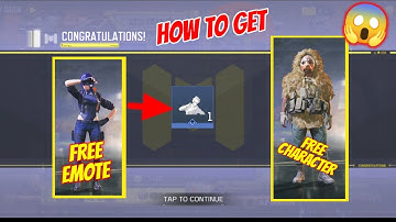 how to get free emote in cod mobile | codm redeem code 2022 | free emote & character skin in codm s7