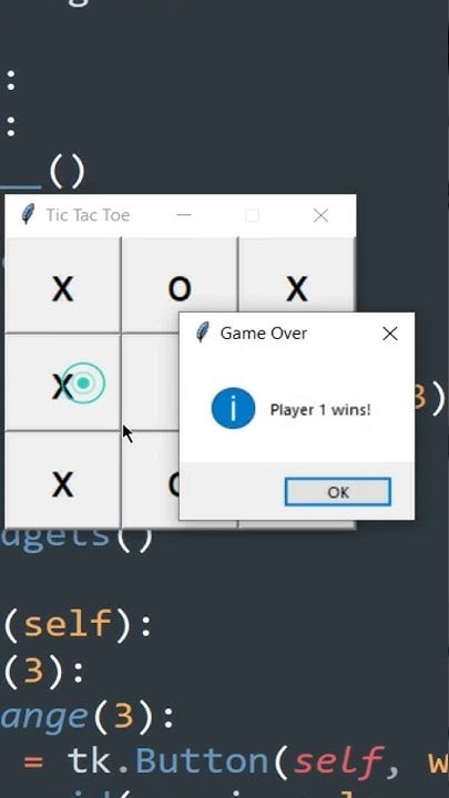 Create an Epic Tic-Tac-Toe Game using Python's Tkinter GUI in 2023 # ...