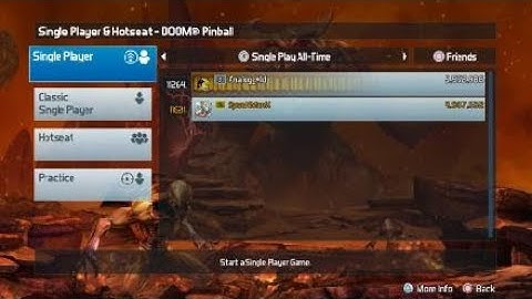 Pinball FX3 Doom table [PS4]