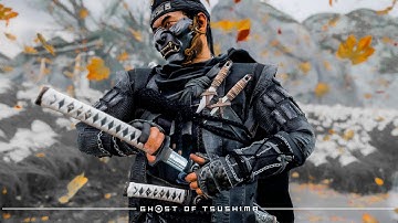 Ghost of Tsushima - Water Stance only / Calm Ghost Brutal Stealth & Swordplay Combat - PS5 Gameplay