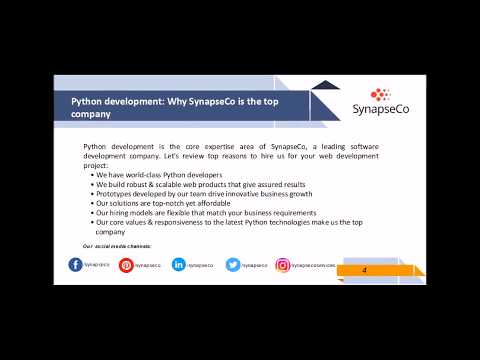 Python development company: Get dynamic web solutions from the expert
