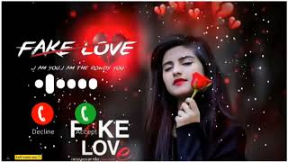 Fake love ringtone// #viral_fake_love_ringtone