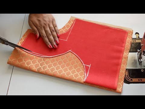 Blouse Neck Designs | Back Neck Blouse Design Cutting And Stitching | Latest Blouse Back Neck