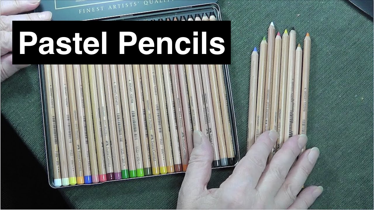 Faber-Castell Pitt Pastel Pencils Tin of 12