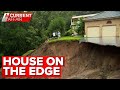 Landslide threatens to swallow homes after Sydney floods | A Current Affair