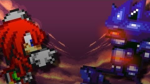 Knuckles VS Mecha Sonic: Sprite Animation