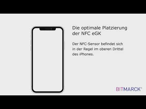 ePA: Verwendung der NFC-eGK am Beispiel des iPhones