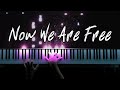 Gladiator  now we are free  hans zimmer lisa gerrard piano tutorial  cover