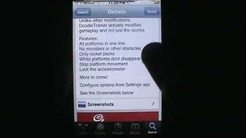Cydia App CHEAT Doodle Jump