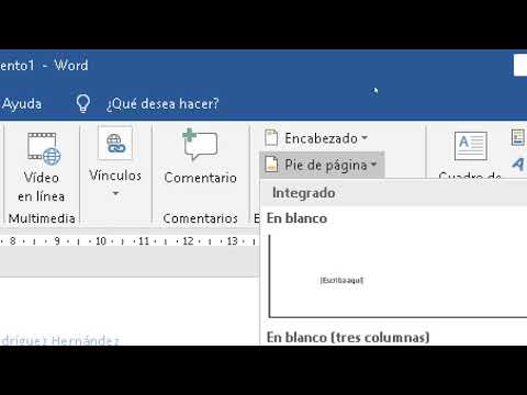 Cómo agregar encabezados o pies de página condicionales en Microsoft Word - Video