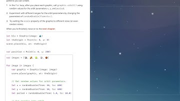 #100. Elliptical Orbits (Swift Playgrounds)