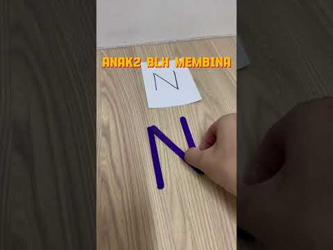 Cara ajari anak huruf
